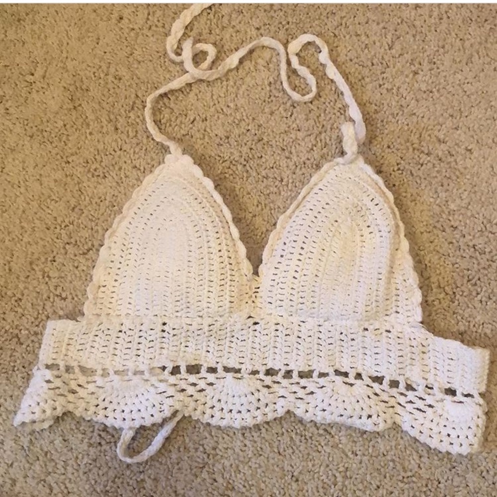 Summer Boutique crochet festival top